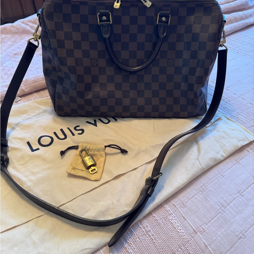 Louis Vuitton Speedy B 35 Damier Ebene